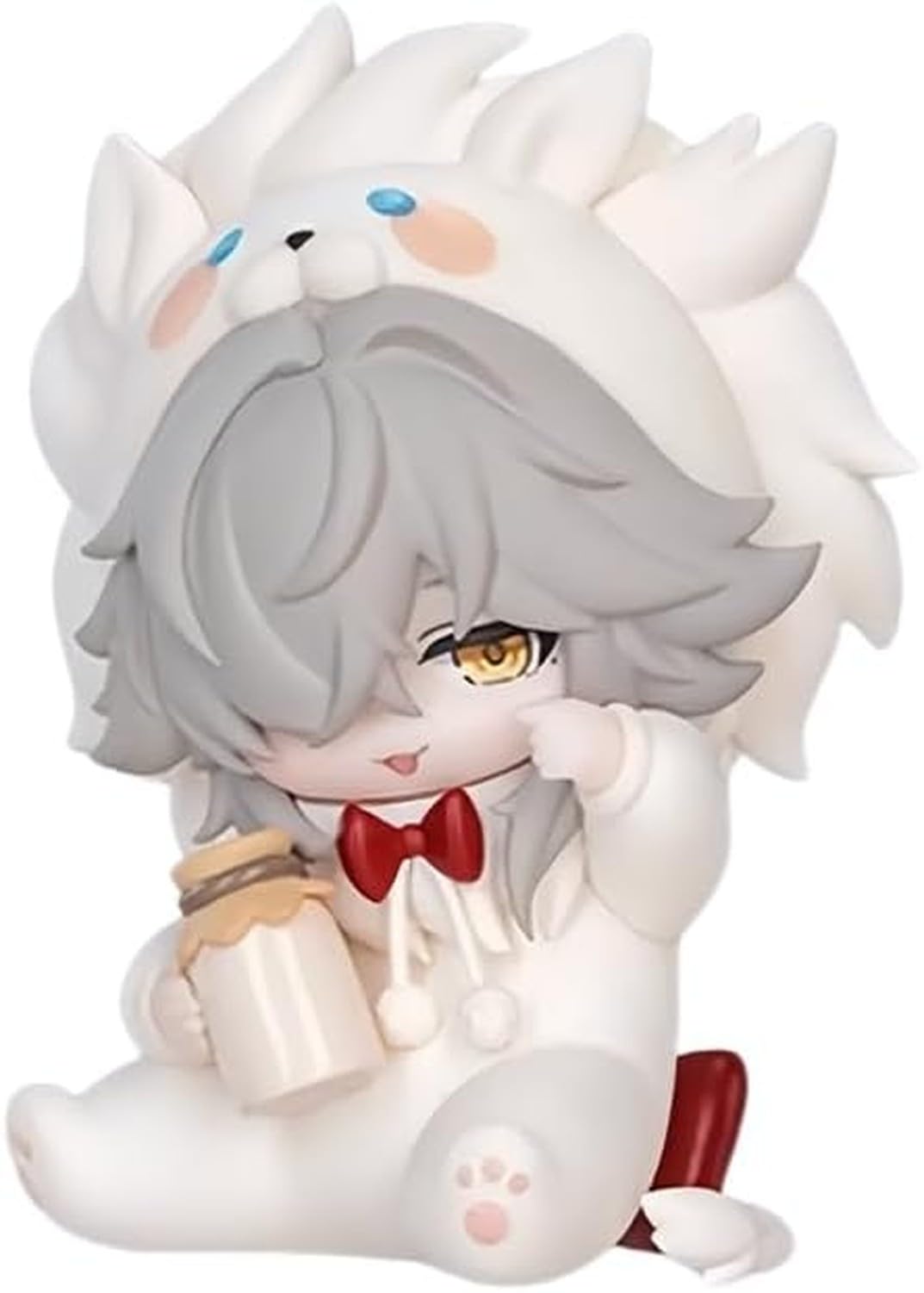DAEFAG Anime Cute Chibi Figurine Boys Dormitory Kids Room Decor Collectible Figure Statue Gift, Jing Yuan