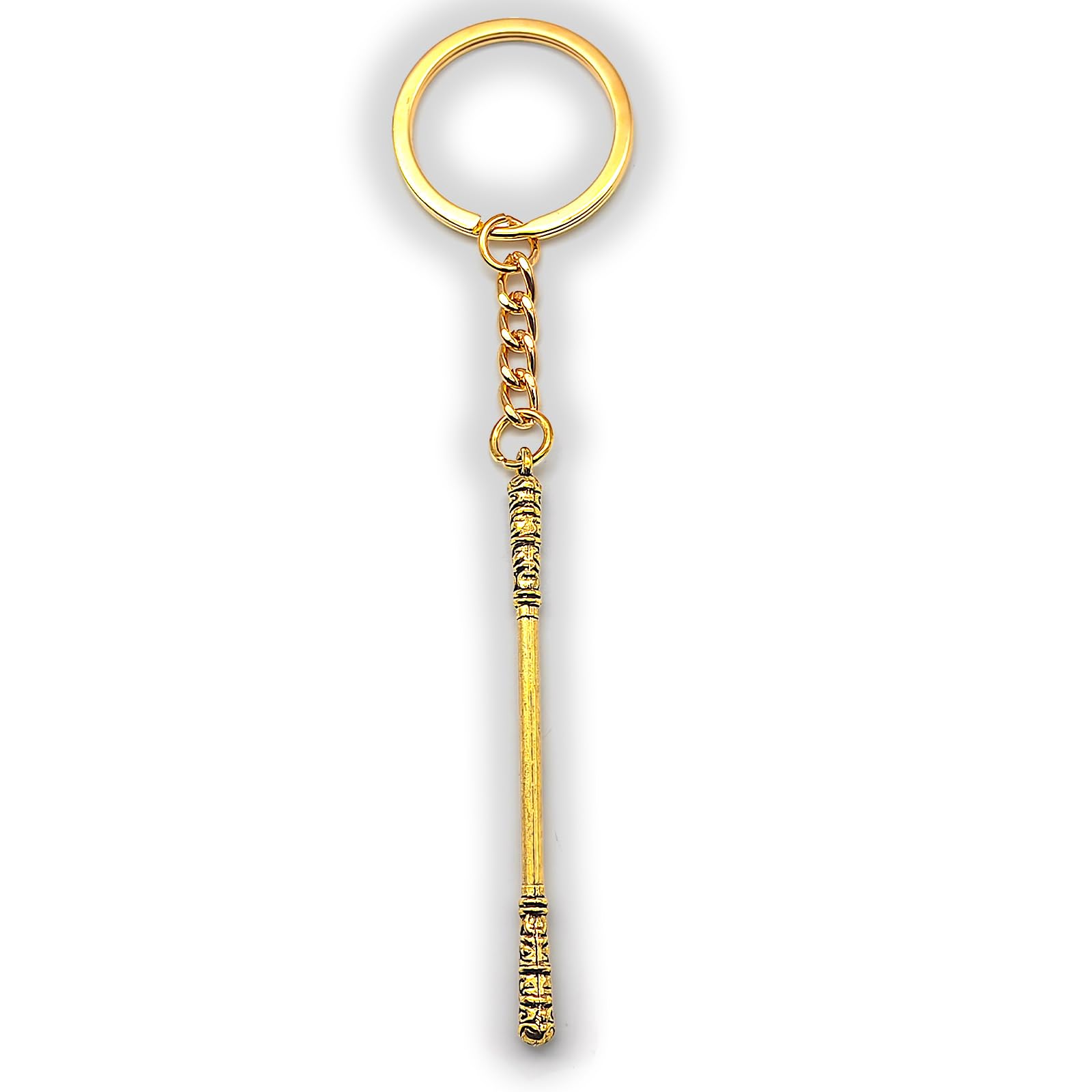 Zynara Wukong Schlüsselanhänger, Jin Gu Bang Glücksbringer Geschenk zur Einschulung,Geburtstag, Wukong Waffe Anhänger