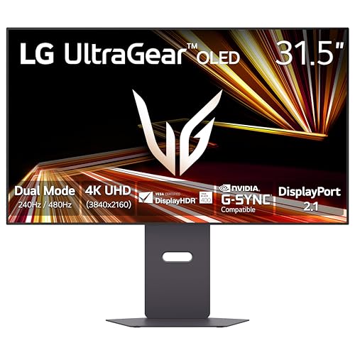 La Mejor Recopilación de Wh8010s favoritos de las personas. 41 LG 32GX870A-B - Monitor para juegos ultragear 4K UHD (3840 x 2160) OLED de 32 pulgadas, modo dual, 240Hz, 0.03ms, NVIDIA, AMD FreeSync Premium Pro, VESA DisplayHDR True Black 400,...