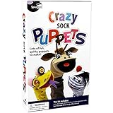 SpiceBox Children's Activity Kits Play Box Crazy Sock Puppets, Multi Colors (5522739)