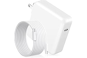 MacBook Pro Charger with 6.6ft USB-C Cable: Universal Power Adapter for Enhanced Device Compatibility