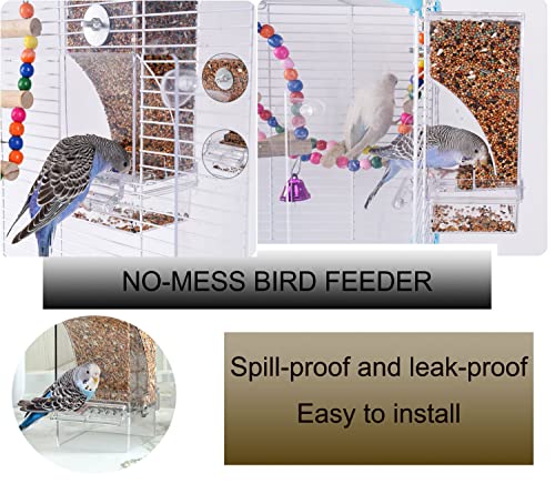 Ningvihe NO MESS FEEDER Mess Bird Feeder,Automatic Bird Feeder thumb #1