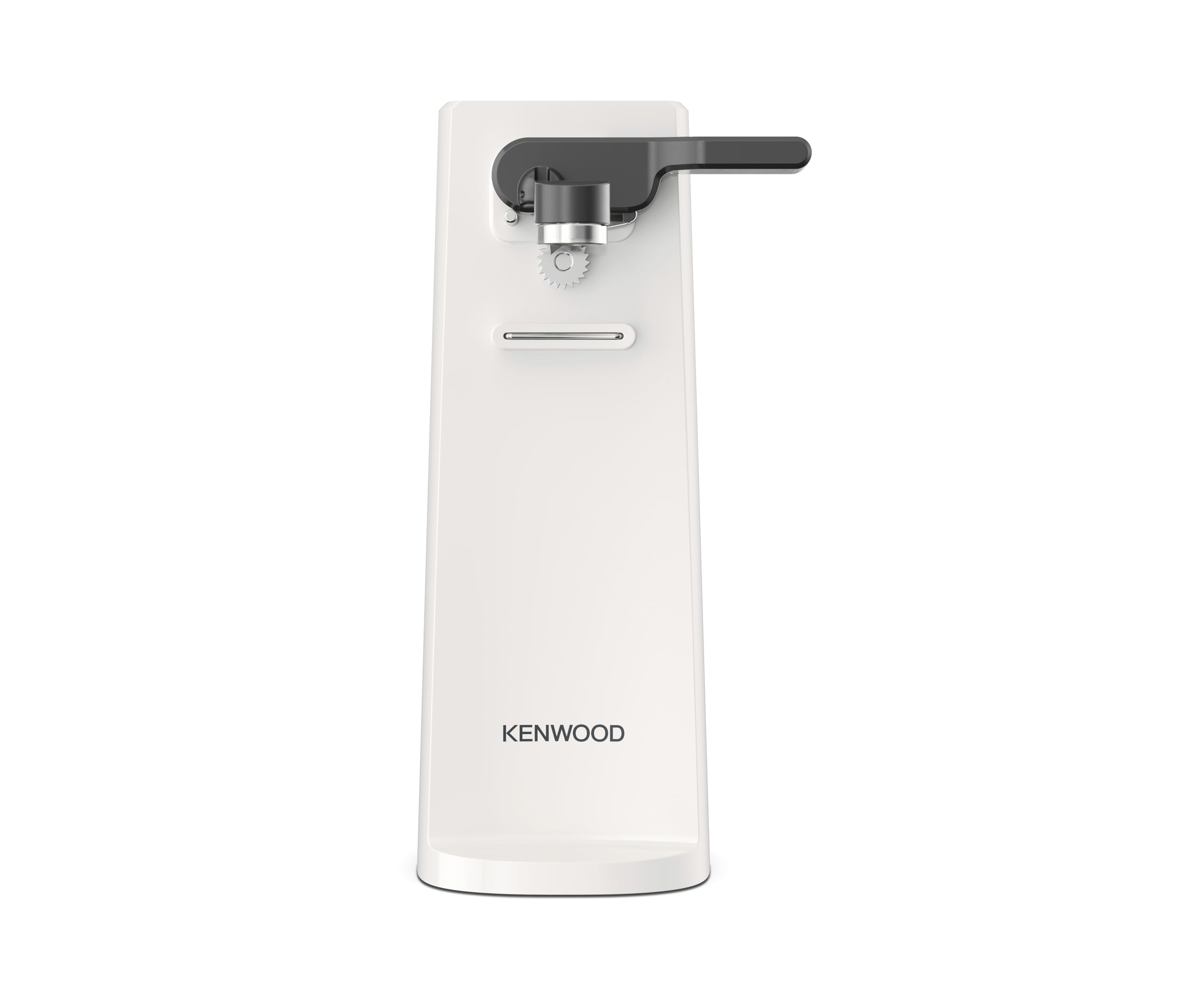 Kenwood Electric Can Opener Integrated Bottle Opener & Knife Sharpener - White