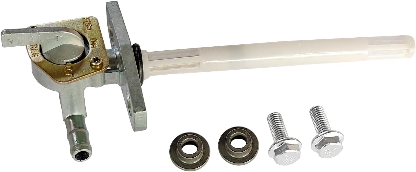 Fuel Petcock Valve - Replacement for 1996-2004 Honda XR400R - Replaces 16950-KCY-671 - Manual Non-Vacuum Fuel Tank Switch - Direct Fit