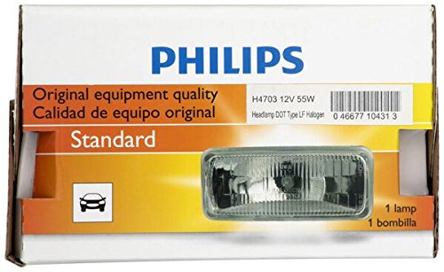 Philips H4703C1 Standard Halogen Sealed Beam Headlamp, 1 Pack #TOP3