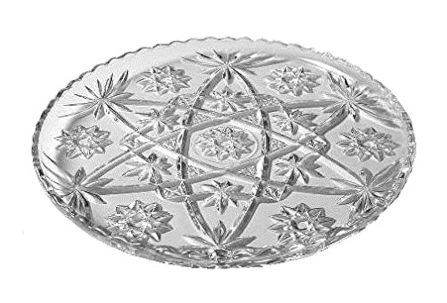 アンティーク雑貨 Anchor Hocking Early American Prescut VINTAGE ANCHOR HOCKING EARLY AMERICAN PRESCUT STAR OF DAVID