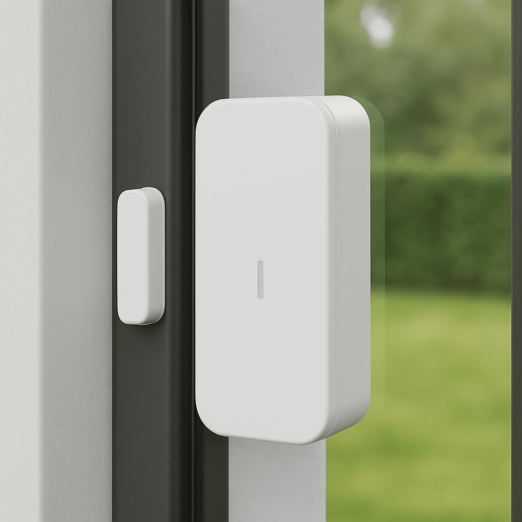 Daewoo Alarmanlage, WiFi/GSM Touch, 7 Zoll (17,8 cm), AM501L, kabelloses und ohne Abonnement, Tierfreundlich, Detektoren inklusive + Überwachungskamera, Full HD, Mobile App inklusive