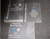 2009 Ford Crown Victoria Shop Repair Service Manual Set (service manual, wiring diagrams manual, and...