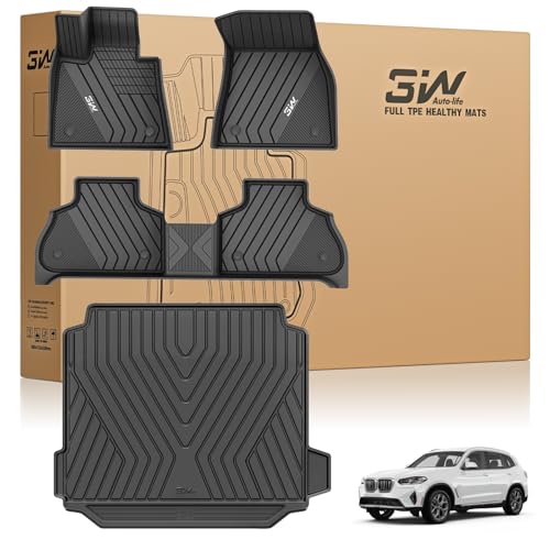 Tapis de sol BMW X5 G05 imperméable et antidérapant en TPE 3W