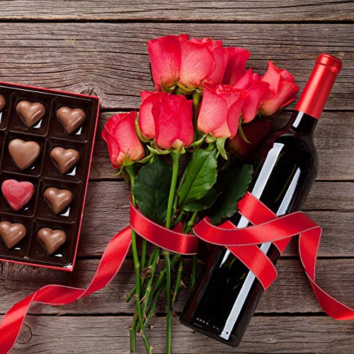 Livder 3 Rolls Christmas Wrapping Satin Ribbon, Red White Green, 4/5 Inch Wide, 75 Yards #TOP4