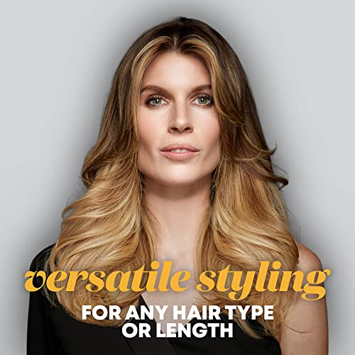 Revamp Progloss Volume & Wave Ceramic Heated Brush – Curling Iron Brush With Retractable 1.25” Bristles, Ceramic Barrel Infused With Progloss Oils For Frizz-Free Shine – Auto-Off & 9’ Swivel Cord #TOP5