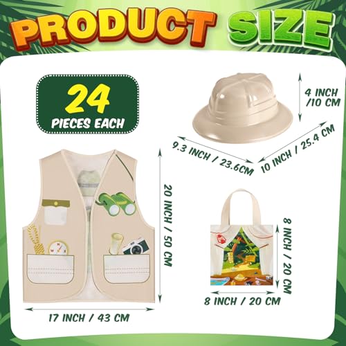 Disfraz Explorador para Niños 72 Piezas miniatura 2