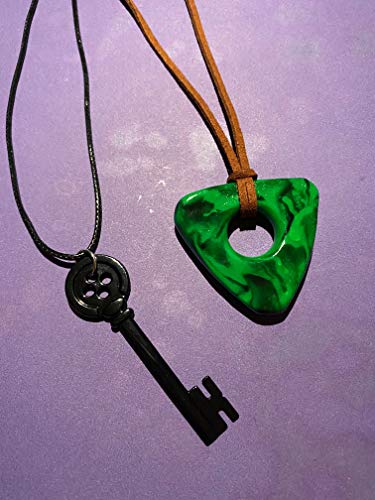 CLAY CORALINE Seeing Stone Necklace 