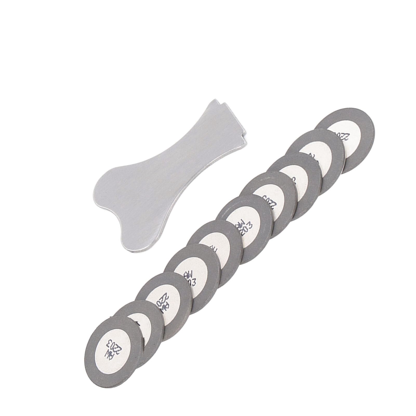 Zoeyilan Ultrasonic Mist Maker, Ceramic Discs Fogger, 20mm Pond Fogger Discs Replacement Atomizer Accessory Set for Humidifier Parts Replacement Tool