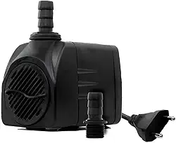 Bomba Submersa PL-204 para Aquários e Fontes - 2000 L/H, Silenciosa, Ideal para Uso Contínuo (110v)