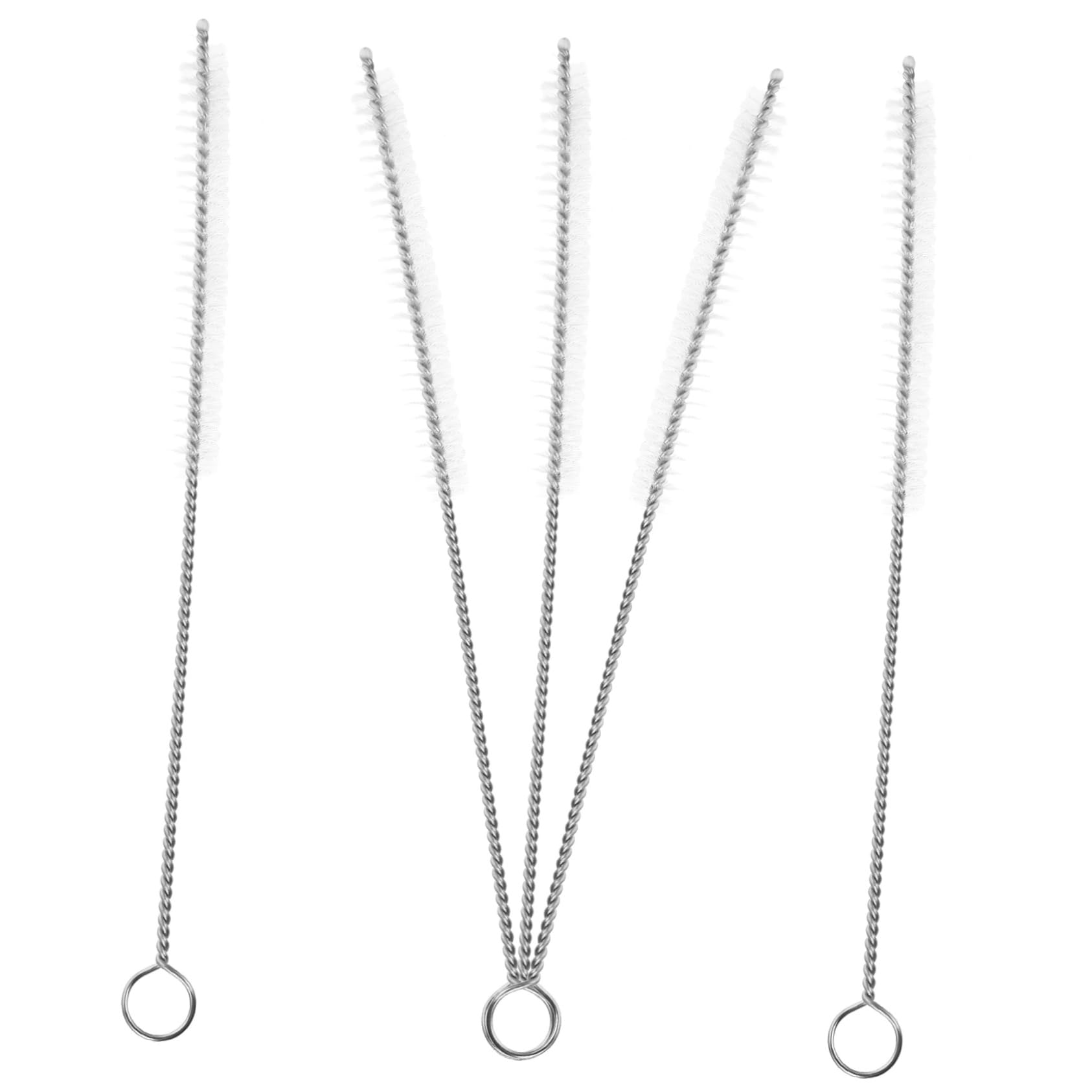 Gatuida 25 STK Reinigungsbürste Für Brennschneidrohre Schrubben Weiß Nylon Sauber