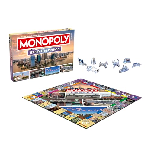 Monopoly Board Game Jersey City NJ Edition miniatura 4