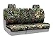 Coverking Rear 60/40 Bench Custom Fit Seat Cover for Select Jeep Patriot Models - Neosupreme (Mossy Oak Obsession Camo Solid)