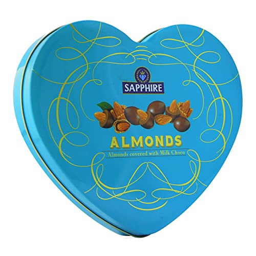 Sapphire Chocolate Coated Nuts - Almond, 160 g | Chocolates Gift Pack for Christmas | Chocolate Nuts Gift Hampers (B0CKZFRHTZ) Amazon Price History, Amazon Price Tracker