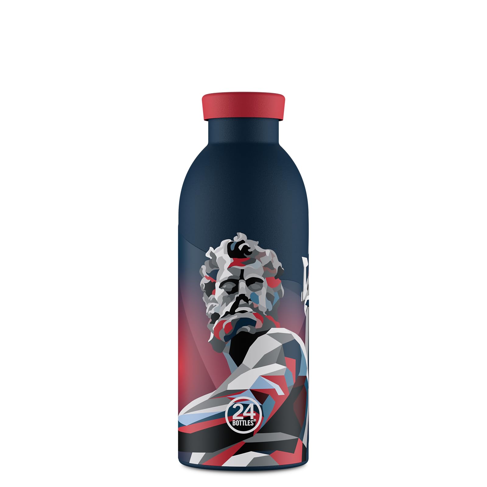 24BOTTLES Clima Bottle Bouteille Thermique 500 ml Acier Inoxydable Bouteille Thermique 100% Hermétique (12h Hot 24h Cold) Design Italien, Bouteilles Thermiques Écologiques, Water Bottle