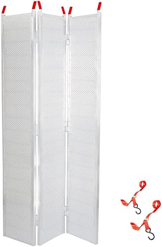 Black Widow Rampa de camioneta de triple pliegue para ATV de 94 x 54 pulgadas