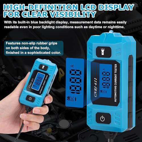 Detector de corriente automotriz NAVESO para solucionar fallos en tu garaje 4