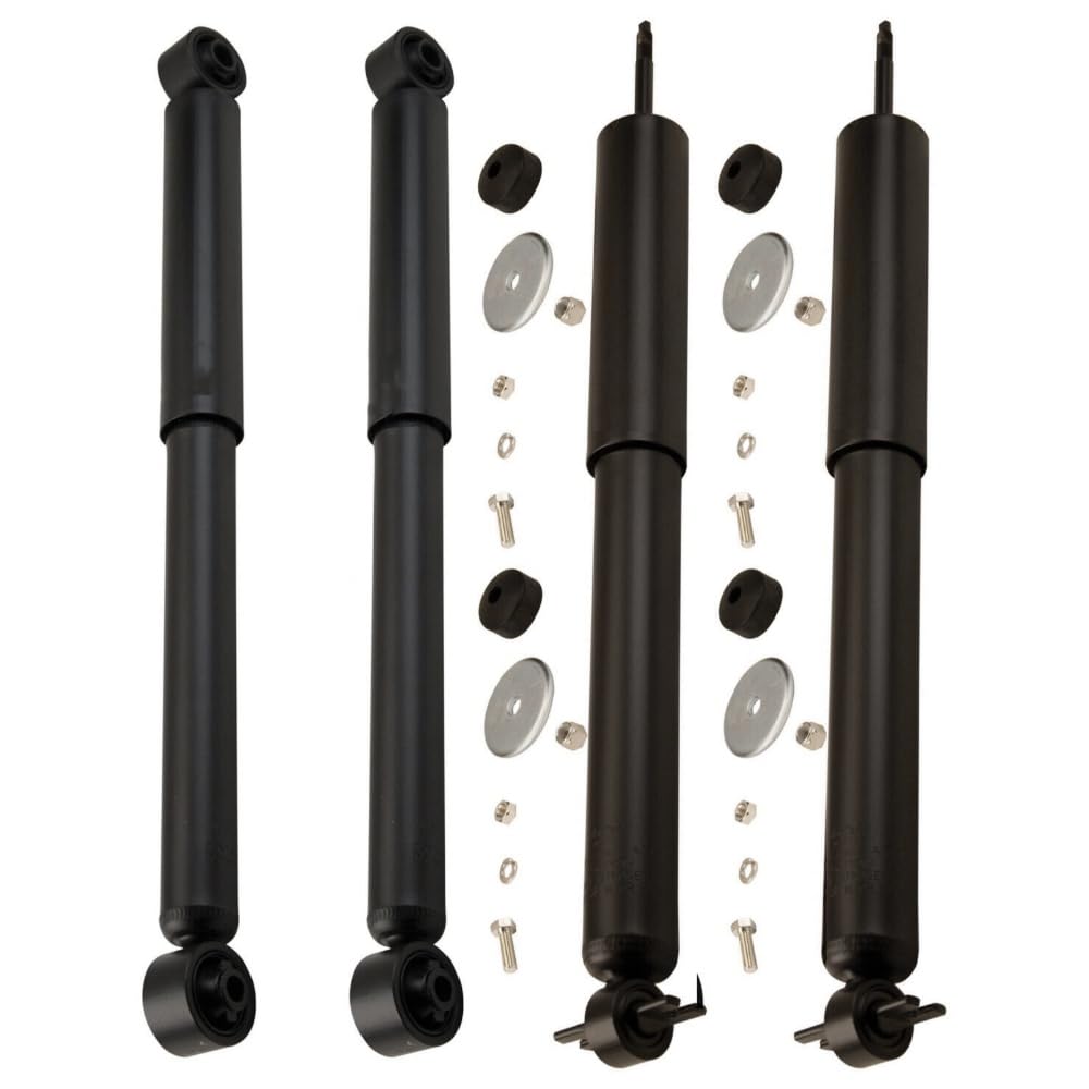 Amazon.com: BLINGEDITION Front Rear Side Shock Absorbers Complete 