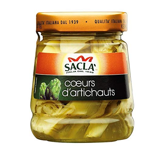 SACLA - Antipasto Coeurs D'Artichauts 285G - Lot De 3