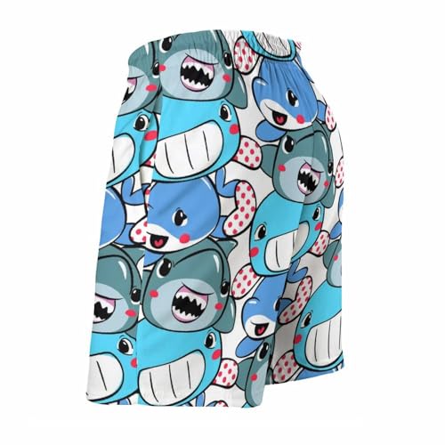 Maillot de bain séchage rapide style cartoon shark taille S