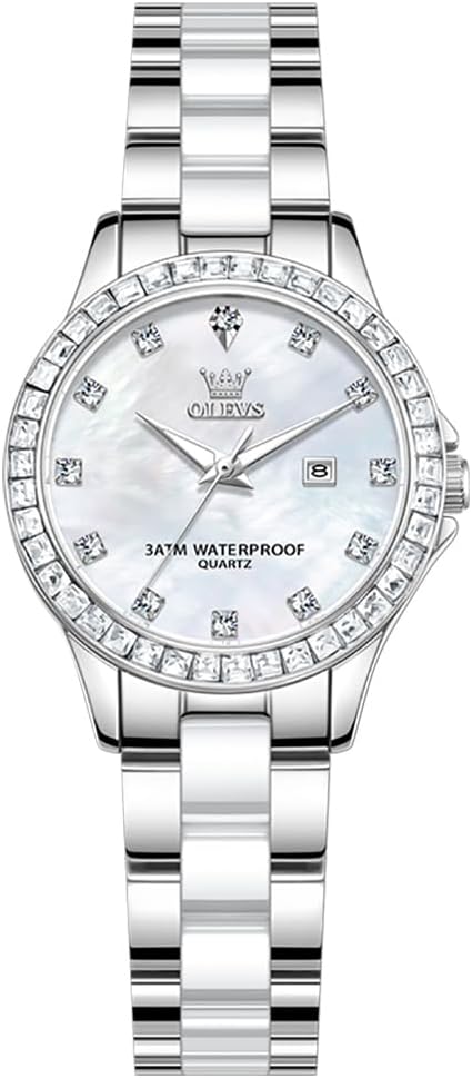 OLEVS Women Diamond Watch Elegant Luxury Dress Watch Women’s