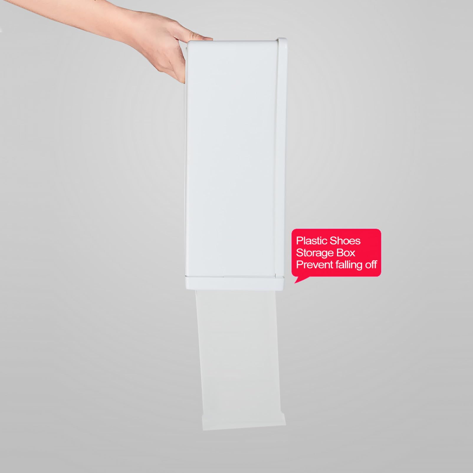 Zerodeko 6 Piezas Cajas de Zapatos de Plástico Transparente Tipo Cajón Caja para Guardar Zapatos Organizador para Hogar