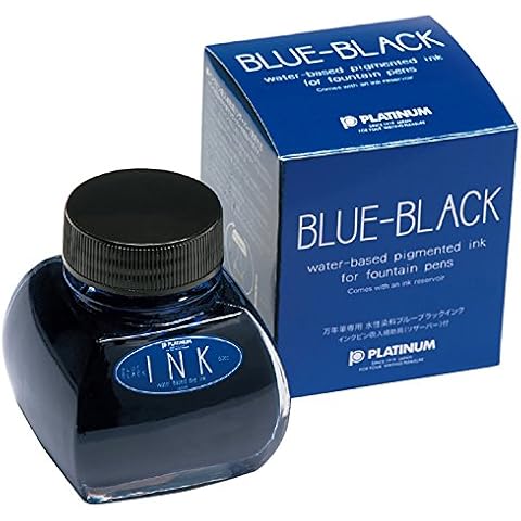 Platinum Fountain Pen Bottle Ink 60cc Blue Black INK-1200#3 Cover