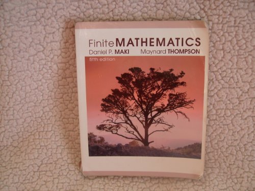 Finite Mathematics & Its Applications 0321744586 Book Cover