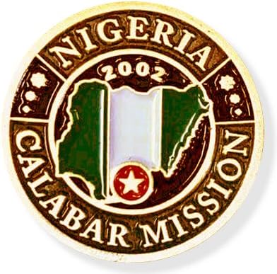 LDS Nigeria Calabar Mission Commemorative Lapel Pin