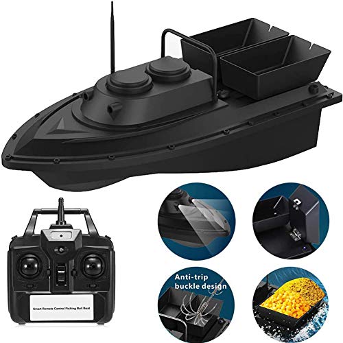 WQSFD Barco Cebador Señuelo RC Barco De Pesca, 2 Kg De Carga...