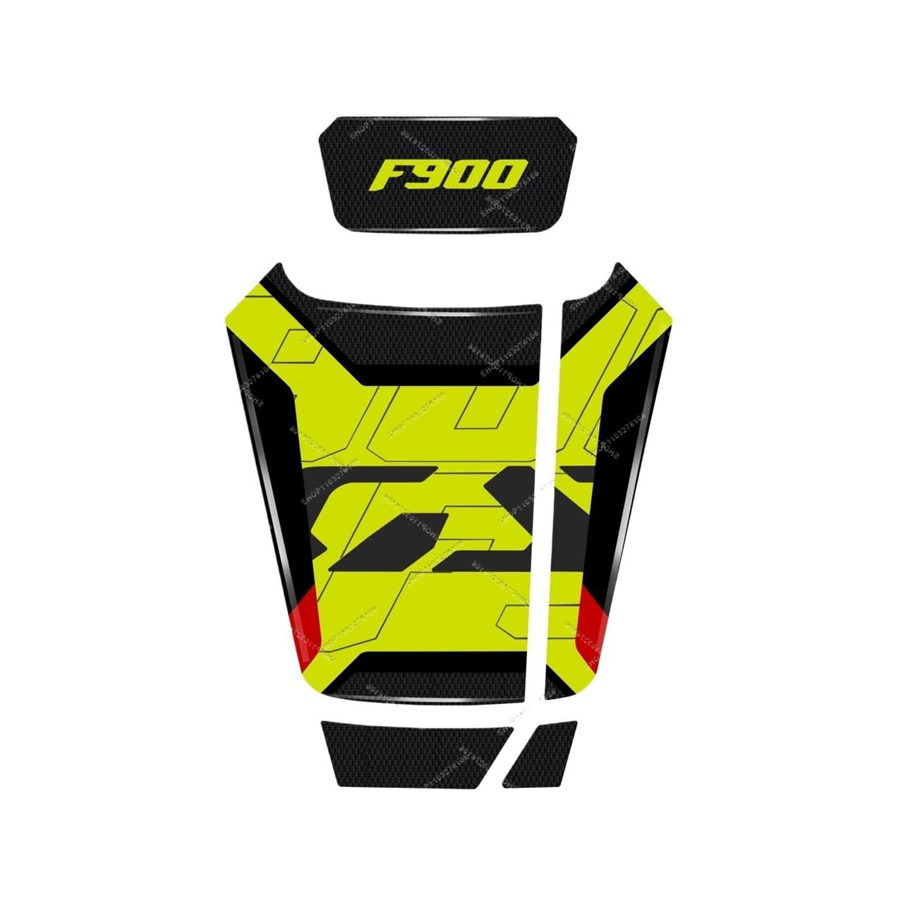 for F 900 GS F900GS 2024 Edition Epoxy Resin Motorcycle Tank Pad Protection Sticker Decal Decorative Sticker Motorbikes Traction Fuel Decal Tank