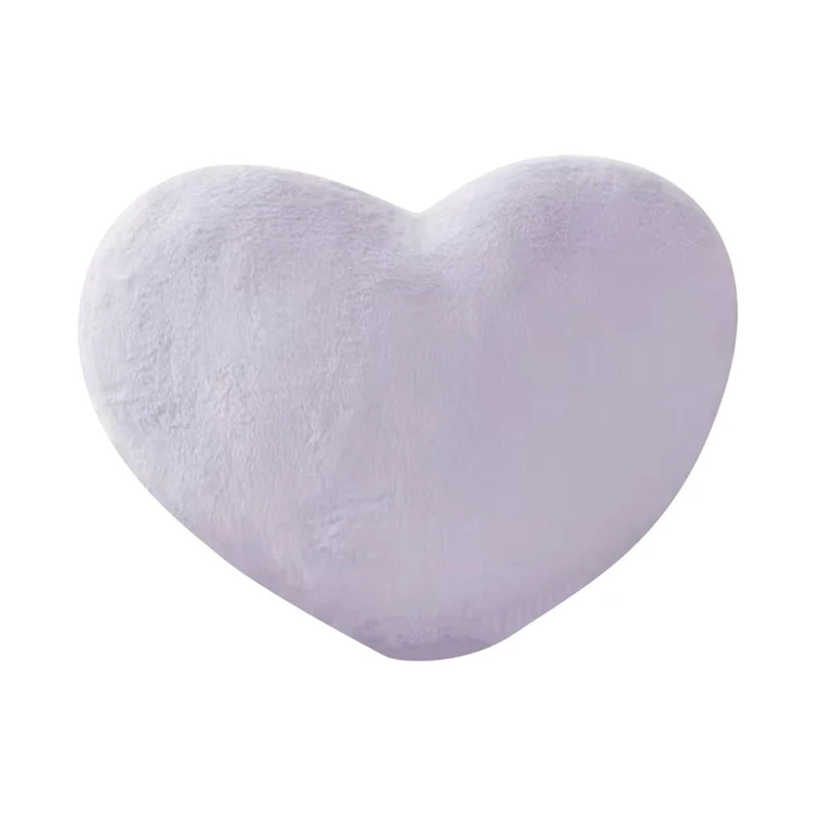 XIEHYA 2 Pcs Cute Heart Pillow For Afternoon Napping, Valentine’s Day Gift, Office Cushion For Home(Purple)