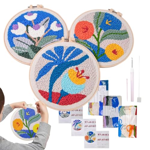 Kit à aiguille à poinçon Dtaigou pour décorer votre salon cocooning