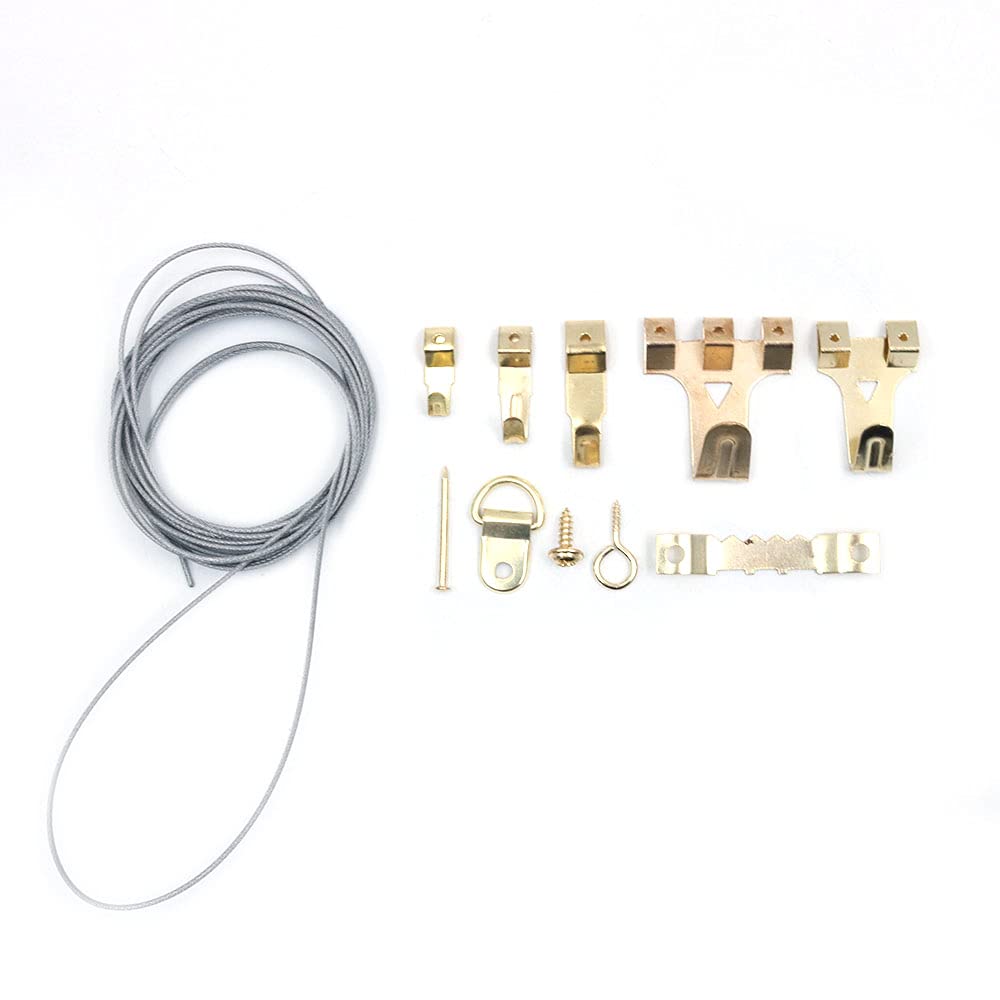 Kit di strumenti per appendere quadri kit da appendere alla parete kit per appendere cornici per foto livello strumento resistente gancio per foto livello appendiabiti da parete
