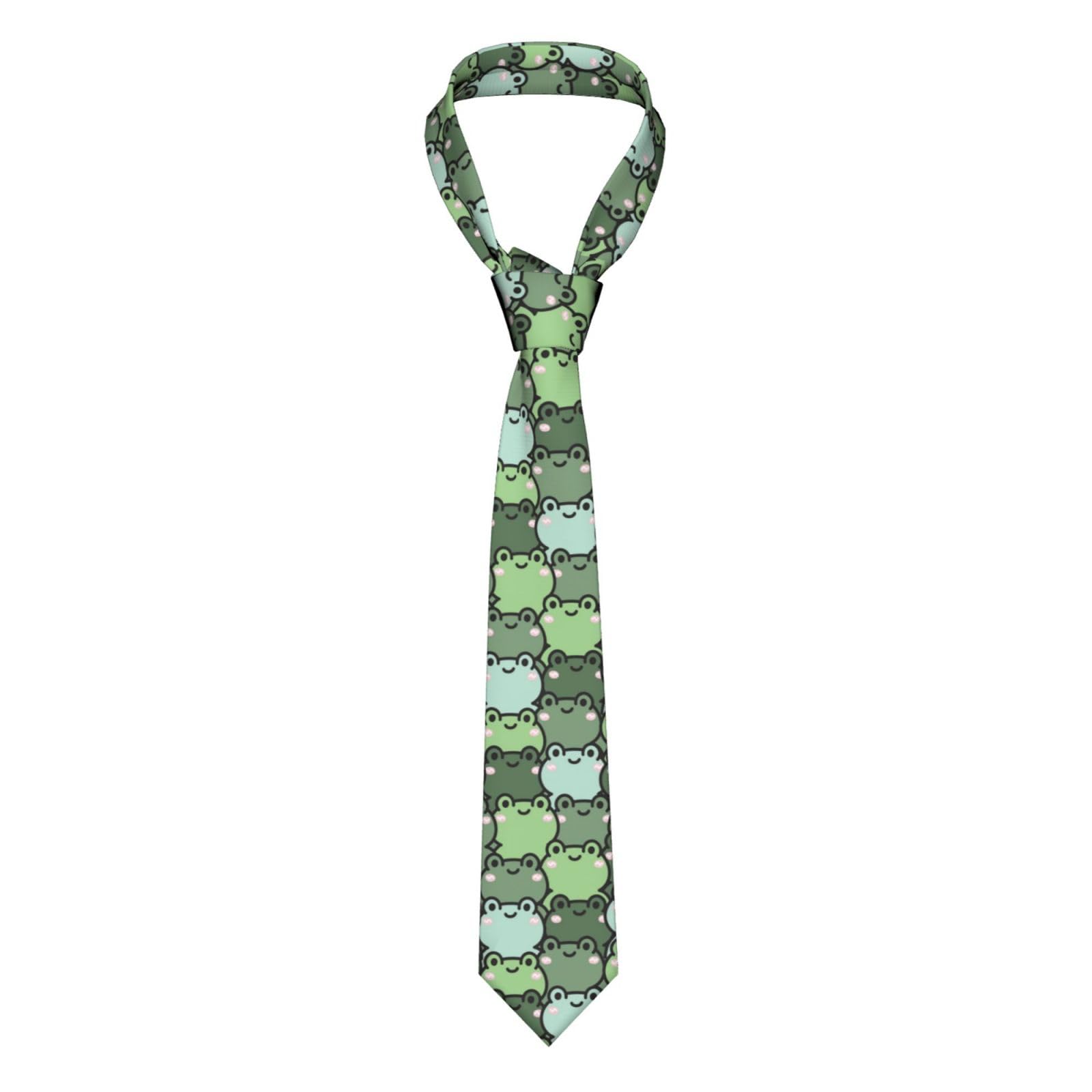 Oudrspo Mandala Pink Flowers Men's Tie Necktie Funny Novelty Snake Skin Pattern Pink Necktie s for Men Party
