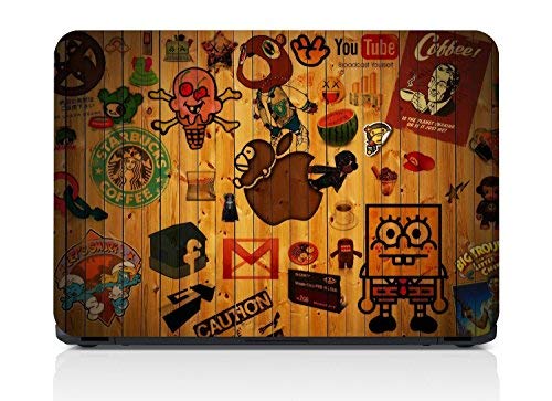 Image of Galaxsia Hipster Vinyl Laptop Skin /Sticker /Cover /Decal Compatible for Any 17 to 17.3 Inches Laptop (Hp /Dell /Sony /Acer /Lenovo /Asus. Etc) Or Notebook.