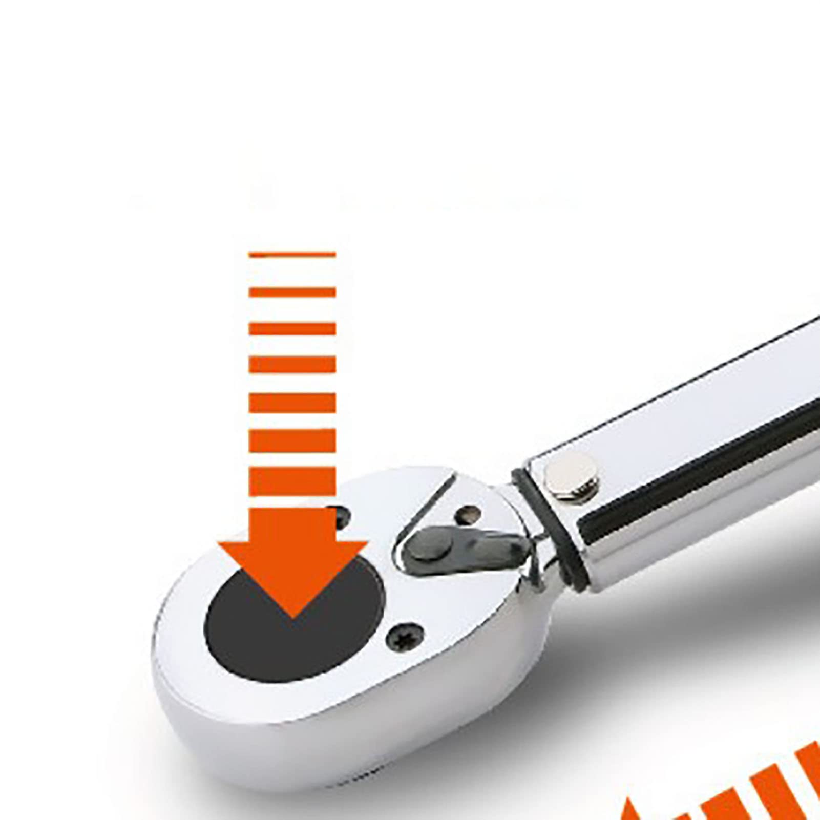 Llave Dinamométrica de Liberación Rápida, Ajuste de 1/2 Pulgada 40‑240N.M Llave de Carraca Dinamométrica Preestablecida de Acero Al Cromo Vanadio para Decoración del Hogar
