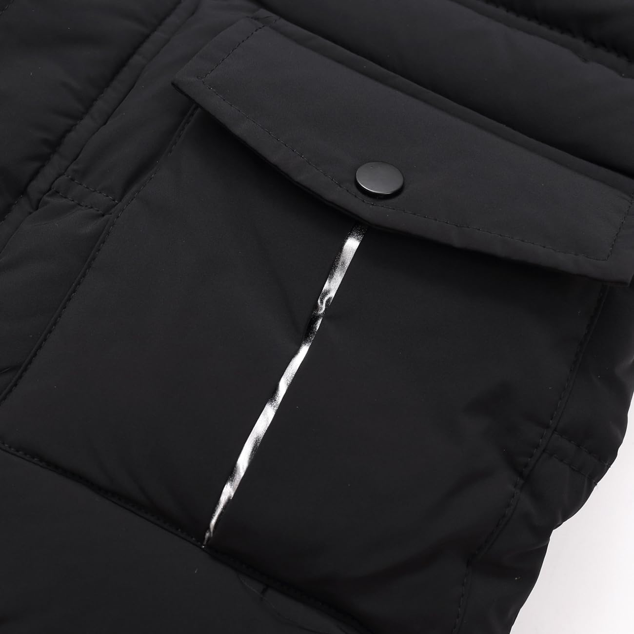 Little Boys Winter Fleece Coat Puffer Jacket with Hood Thick Padded Kids Clothes