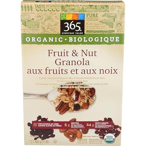 365 Organic Granola Fruit And Nut Cover