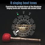 Rylaxtones Meditation System,Electronic Tibetan Singing Bowl, Meditation Tone Machine,for Meditation,Mindfulness,Sound Bath,Chakra Healing, Stress Relief,Sound Therapy,Yoga Practice,Relaxation - Image 4