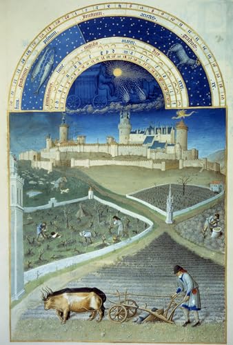 Toile Peinture Murale Pol De Limbourg : Affiche Impression les labours décoration salon 60x90
