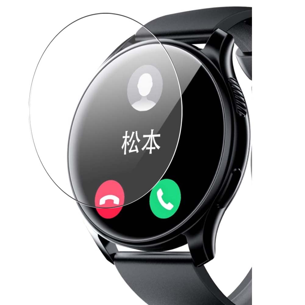 [3 Pack] Synvy Tempered Glass Screen Protector, compatible with Acquasea WAPK S10 1.3" Smart Watch smartwatch 9H Protective Film Protectors