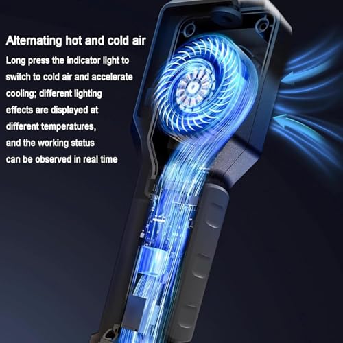 Pistolet à air chaud intelligent 550W pour dessouder sans surchauffer vos CMS