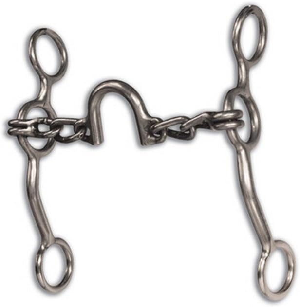 Equisential by Professionals Choice Equine Performance Long Shank Ported Chain Bit