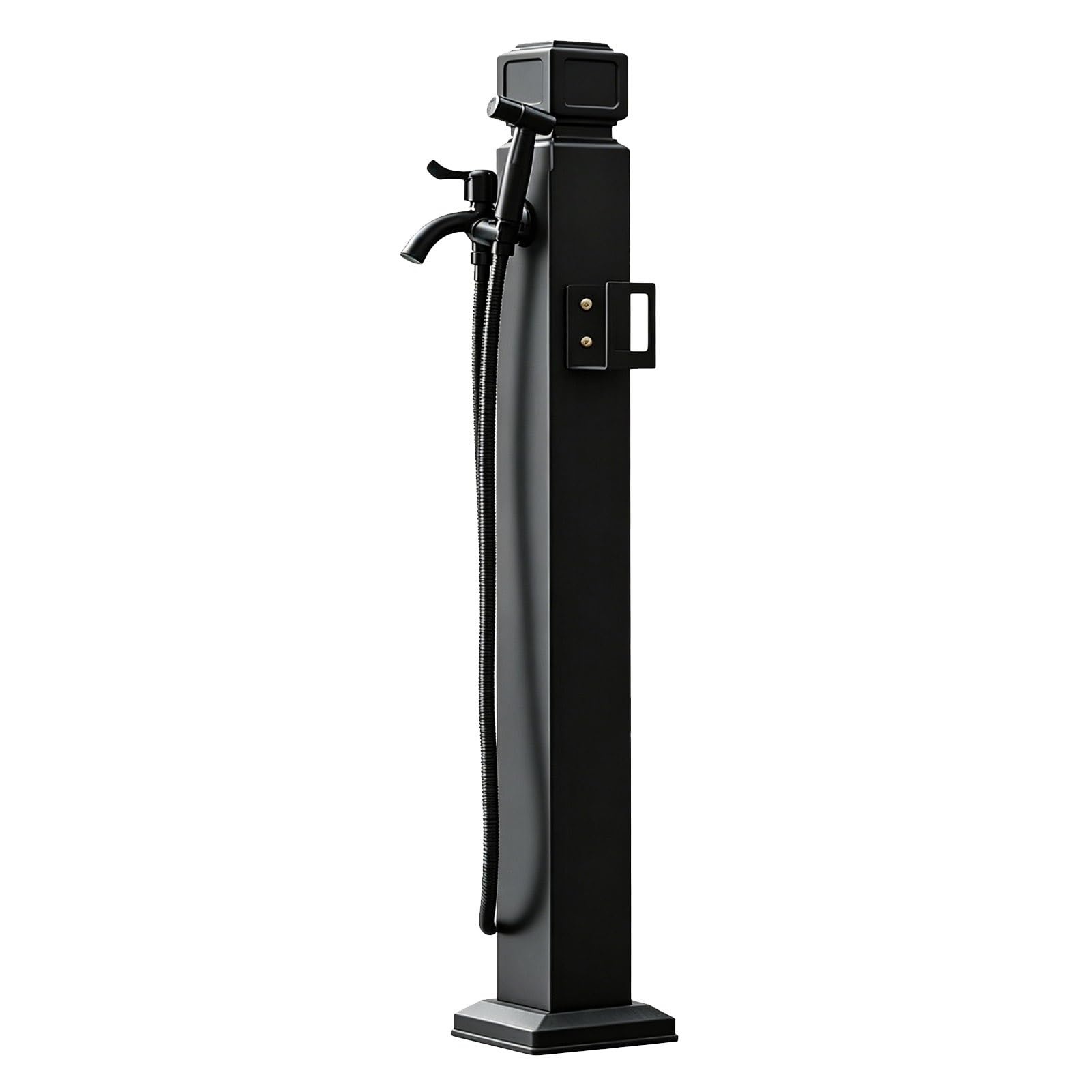Gaommini Style 3 Outdoor Water Column Garden Water Tap With Faucet & Spray Gun, Water Column Antifreeze Hose Faucet, Decorative Water Feature Fountain Water Dispenser Hydrant(,Height: 95Cm/37.4In)